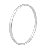 Standard Silver Shaped Bangle