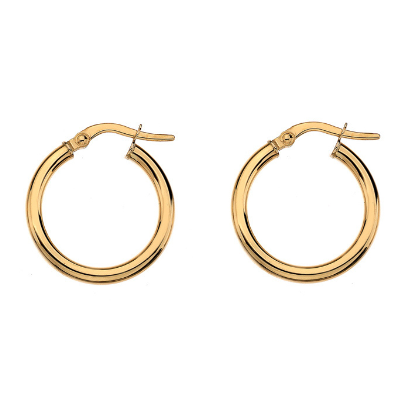 Milay Gold Hoop Earrings